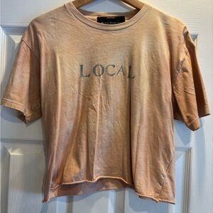 Peach Graphic Tee